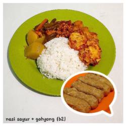 Nasi Sayur   Gohyong ( Ayam )