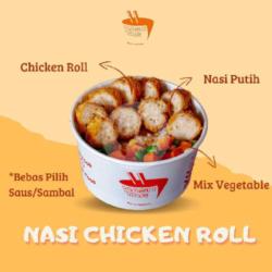 Nasi Chicken Roll