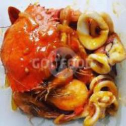 Mix Udang Cumi Kepiting 500gr