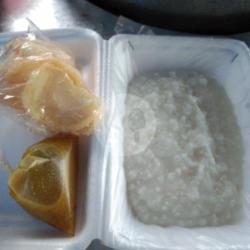 Bubur Putih   Kuah   Krupuk