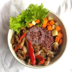 Blackpepper Beef Rice Bowl