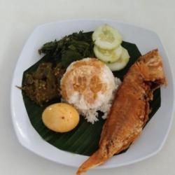 Paket Ns Ikan Jangki Goreng Telur Free Teh Botol Sosro