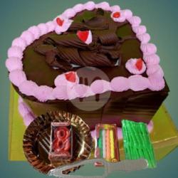 Paket Lengkap Blackforest Love Uk 15x15