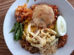 Nasi Kuning Perkedel