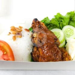 Nasi Ayam Dada Bakar Bumbu Rujak