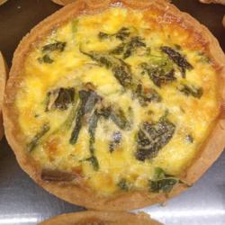 Spinach And Mushroom Quiche