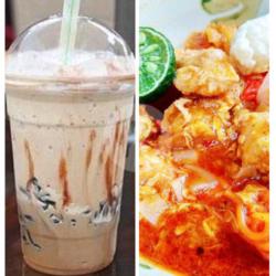 Paket Pas (seblak Komplit   Cappucino Shake)