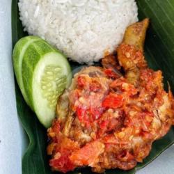 Nasi Fried Chicken Sambal Penyet