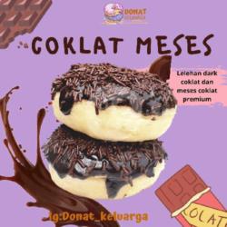 Donuts Kentang Cokelat Meses