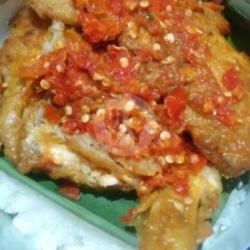 Ayam Goreng Sayap Sambal Geprek Tanpa Nasi