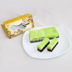 Brownies Kukus Chocolate Pandan