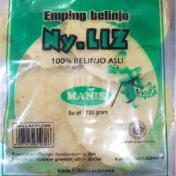 Emping Mentah Manis Berat 250gr