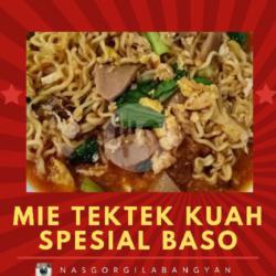 Mie Tektek Kuah Spesial Baso