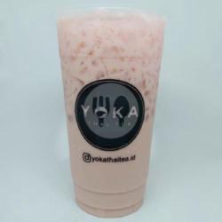 Strawberry Milk Tea (small Cup)