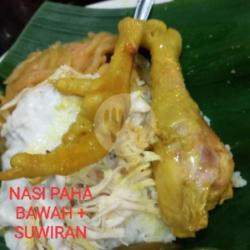 Nasi Liwet   Paha Bawah   Suwiran