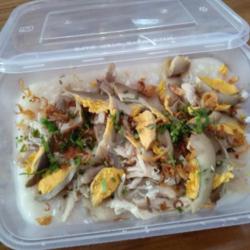 Bubur Ayam Pakai Kotak Plastik (full)