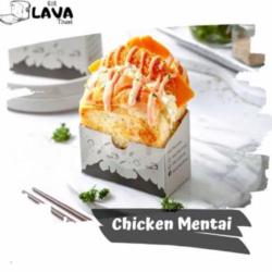 Chicken Mentai Toast