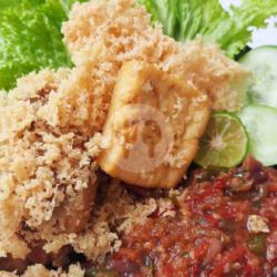 Tahu Goreng Kremes Tanpa Nasi