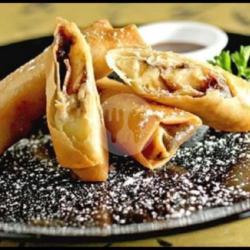 Lumpia Pisang Coklat Keju (isi 8)