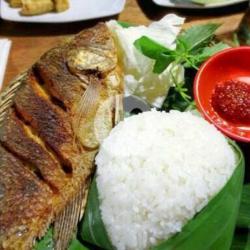 Nasi Ikan Nila Goreng