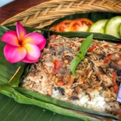 Nasi Bakar Pindang Sambal Bongkot