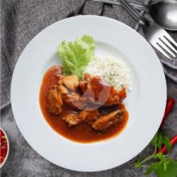 Ayam Caramel With Butter Rice