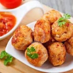 Bakso Daging Ayam Goreng Saus