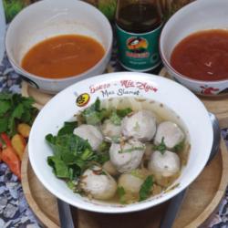 Bakso Daging Polos Kecil Tanpa Mie Dan Bihun