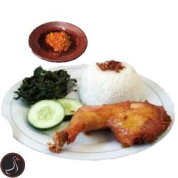 Nasi Ayam Paha Atas Bawah