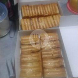 Roti Bakar Dobel Mix Vanila,keju Susu