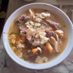 Soto Campur Daging Babat Kuah Santen