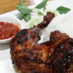 Nasi Ayam Paha Bakar Madu