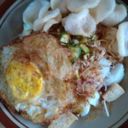 Ketoprak Telur Ceplok Level Extra Pedas(6.cabe)