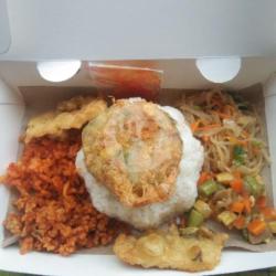 Nasi Uduk Istimewa Perkedel