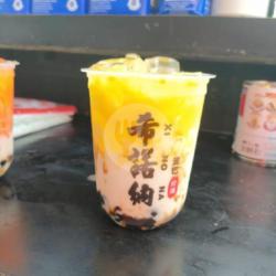 Banana Boba Milk