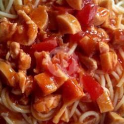 Spaghetti Ayam   Sosis