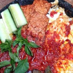 Penyet Telur Tahu Tempe