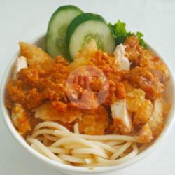 Spaghetti Ayam Geprek Dorr