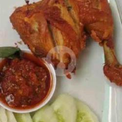 Pecel Ayam Paha (utuh) Medium   Sambel   Lalapan