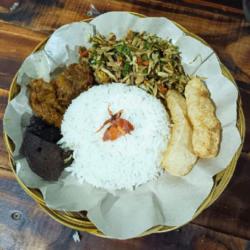 Nasi Campur Lawar Putih