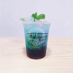 Blue Fire Mojito