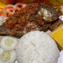 Nasi Ikan Nila Sambal Bawang