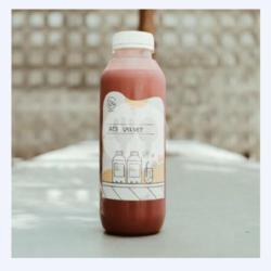 Red Velvet Latte (500ml Bottle)