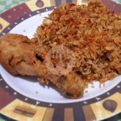 Nasi Goreng Paha Ayam Crispy