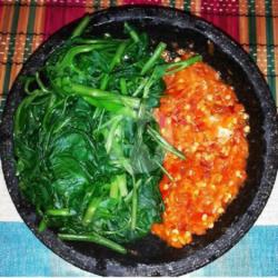 Plecing Kangkung  Sambal