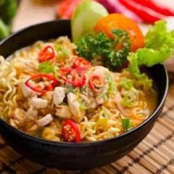 Mie Kuah Pedas Mantap   Telur