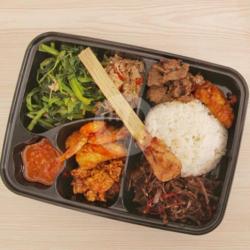 Nasi Bento Sayur Gonde Sapi