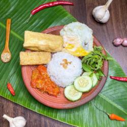 Penyet Tempe Tahu Telor