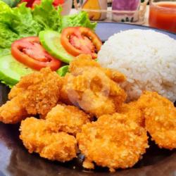 Combo Nasi Chicken Katsu   Chicken Rock