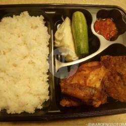 Paket Nasi Ayam Ungkep